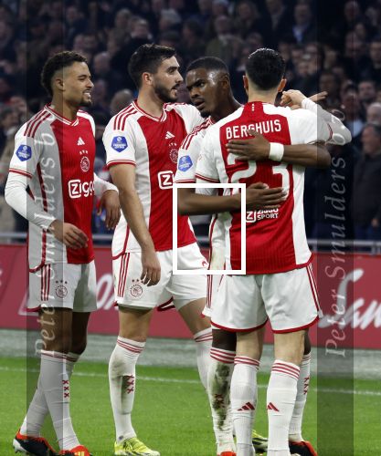 Amsterdam, 3 Februari 2024 AJAX-PSV, eindstand 1-1
Kompetitie Seizoen 2023-2024
Steven Berghuis