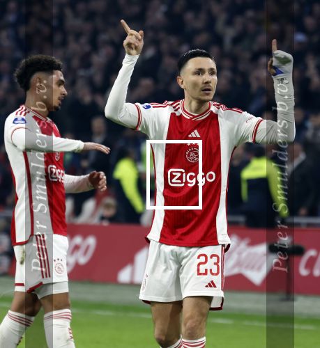 Amsterdam, 3 Februari 2024 AJAX-PSV, eindstand 1-1
Kompetitie Seizoen 2023-2024
Steven Berghuis