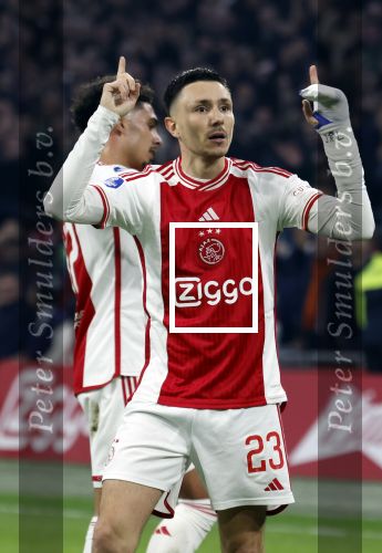 Amsterdam, 3 Februari 2024 AJAX-PSV, eindstand 1-1
Kompetitie Seizoen 2023-2024
Steven Berghuis