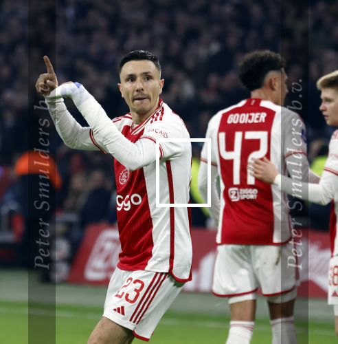 Amsterdam, 3 Februari 2024 AJAX-PSV, eindstand 1-1
Kompetitie Seizoen 2023-2024
Steven Berghuis
