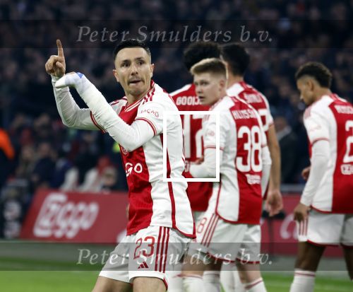 Amsterdam, 3 Februari 2024 AJAX-PSV, eindstand 1-1
Kompetitie Seizoen 2023-2024
Steven Berghuis
