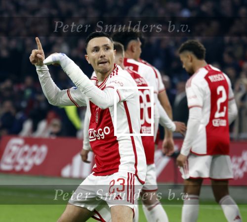 Amsterdam, 3 Februari 2024 AJAX-PSV, eindstand 1-1
Kompetitie Seizoen 2023-2024
Steven Berghuis
