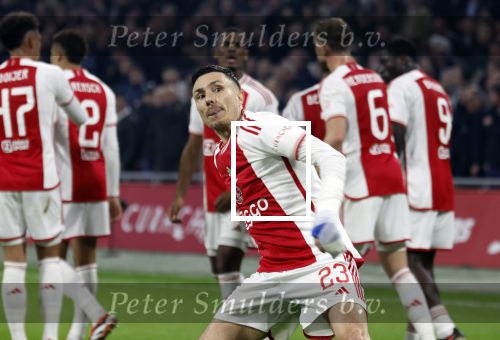 Amsterdam, 3 Februari 2024 AJAX-PSV, eindstand 1-1
Kompetitie Seizoen 2023-2024
Steven Berghuis