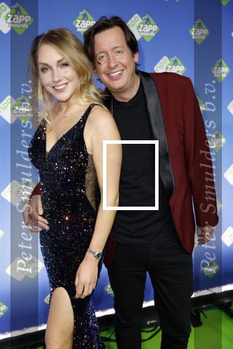 Hilversum 27 januari 2024
Zapp awards in studio 21 . Steven Kazan en partner Jamie Kames