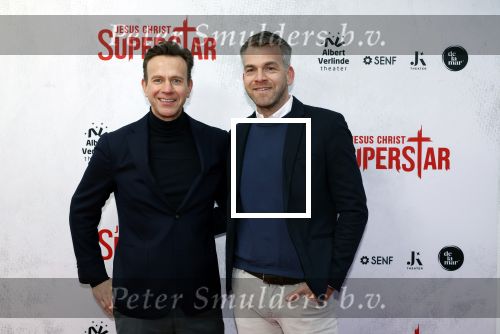 Amsterdam 21 januari 2024
Premiere Jesus Christ Superstar in het DeLaMar theater. Sven Sauve met partner