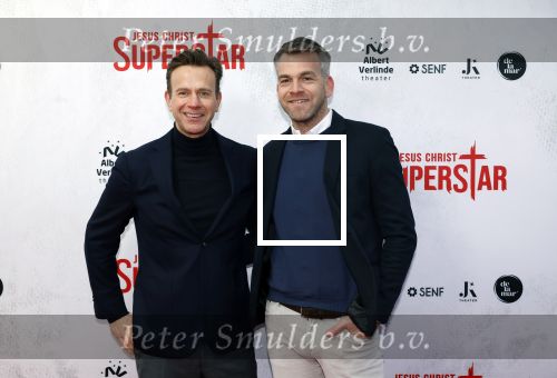 Amsterdam 21 januari 2024
Premiere Jesus Christ Superstar in het DeLaMar theater. Sven Sauve met partner