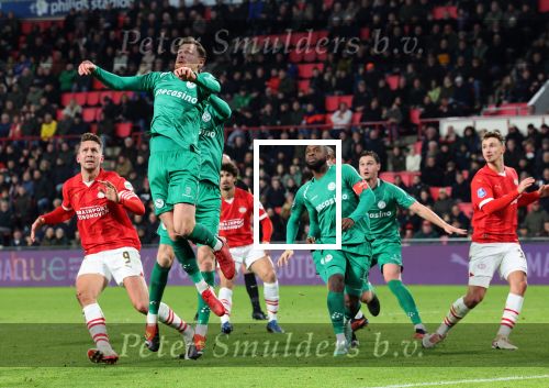 Eindhoven, 27 Januari 2023 PSV-Almere City, eindstand 2-0