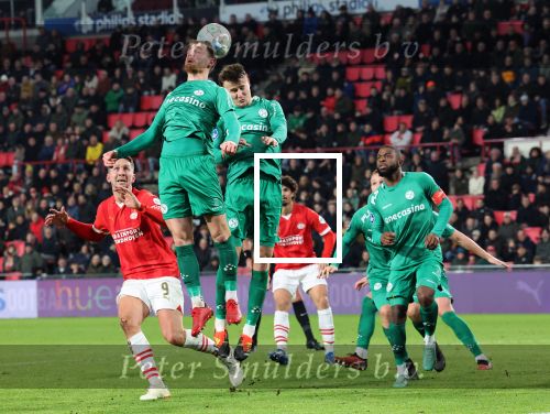 Eindhoven, 27 Januari 2023 PSV-Almere City, eindstand 2-0
