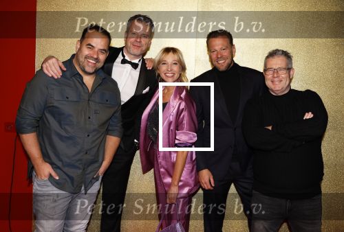 Hilversum 25 januari 2024
Uitreiking Radioring 2024 in de Vorstin . Tim Klijn Rick Romijn Niels v Baarlen  Florentien v d Meulen en Rob Scheepers  wonnen met de ochtendshow van Radio 538 de radioring . Tim Klijn won ook nog de prijs voor beste presentator.