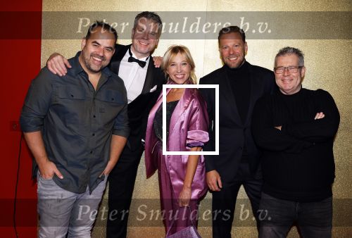 Hilversum 25 januari 2024
Uitreiking Radioring 2024 in de Vorstin . Tim Klijn Rick Romijn Niels v Baarlen  Florentien v d Meulen en Rob Scheepers  wonnen met de ochtendshow van Radio 538 de radioring . Tim Klijn won ook nog de prijs voor beste presentator.