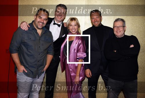 Hilversum 25 januari 2024
Uitreiking Radioring 2024 in de Vorstin . Tim Klijn Rick Romijn Niels v Baarlen  Florentien v d Meulen en Rob Scheepers  wonnen met de ochtendshow van Radio 538 de radioring . Tim Klijn won ook nog de prijs voor beste presentator.