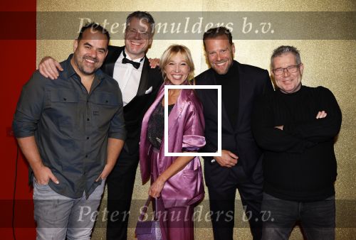 Hilversum 25 januari 2024
Uitreiking Radioring 2024 in de Vorstin . Tim Klijn Rick Romijn Niels v Baarlen  Florentien v d Meulen en Rob Scheepers  wonnen met de ochtendshow van Radio 538 de radioring . Tim Klijn won ook nog de prijs voor beste presentator.