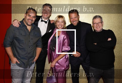 Hilversum 25 januari 2024
Uitreiking Radioring 2024 in de Vorstin . Tim Klijn Rick Romijn Niels v Baarlen  Florentien v d Meulen en Rob Scheepers  wonnen met de ochtendshow van Radio 538 de radioring . Tim Klijn won ook nog de prijs voor beste presentator.