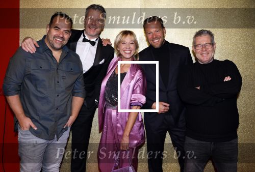 Hilversum 25 januari 2024
Uitreiking Radioring 2024 in de Vorstin . Tim Klijn Rick Romijn Niels v Baarlen  Florentien v d Meulen en Rob Scheepers  wonnen met de ochtendshow van Radio 538 de radioring . Tim Klijn won ook nog de prijs voor beste presentator.