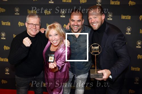 Hilversum 25 januari 2024
Uitreiking Radioring 2024 in de Vorstin . Tim Klijn Rick Romijn Niels v Baarlen en Florentien v d Meulen wonnen met de ochtendshow van Radio 538 de radioring . Tim Klijn won ook nog de prijs voor beste presentator.