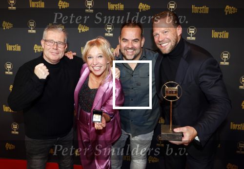 Hilversum 25 januari 2024
Uitreiking Radioring 2024 in de Vorstin . Tim Klijn Rick Romijn Niels v Baarlen en Florentien v d Meulen wonnen met de ochtendshow van Radio 538 de radioring . Tim Klijn won ook nog de prijs voor beste presentator.