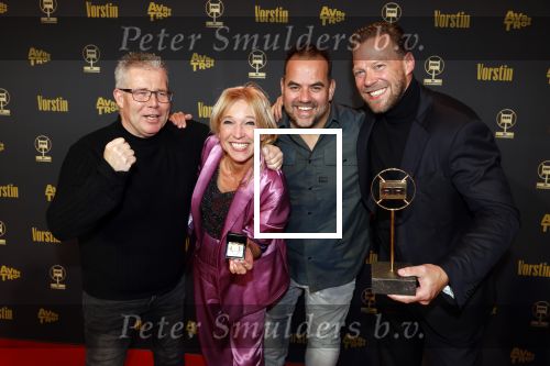 Hilversum 25 januari 2024
Uitreiking Radioring 2024 in de Vorstin . Tim Klijn Rick Romijn Niels v Baarlen en Florentien v d Meulen wonnen met de ochtendshow van Radio 538 de radioring . Tim Klijn won ook nog de prijs voor beste presentator.