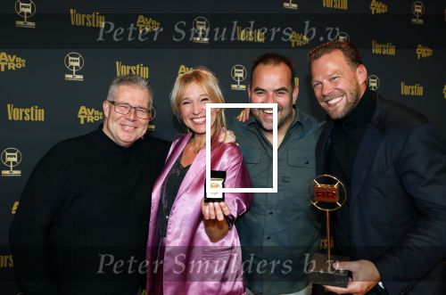 Hilversum 25 januari 2024
Uitreiking Radioring 2024 in de Vorstin . Tim Klijn Rick Romijn Niels v Baarlen en Florentien v d Meulen wonnen met de ochtendshow van Radio 538 de radioring . Tim Klijn won ook nog de prijs voor beste presentator.