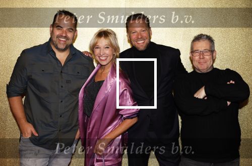 Hilversum 25 januari 2024
Uitreiking Radioring 2024 in de Vorstin . Tim Klijn Rick Romijn Niels v Baarlen en Florentien v d Meulen wonnen met de ochtendshow van Radio 538 de radioring . Tim Klijn won ook nog de prijs voor beste presentator.