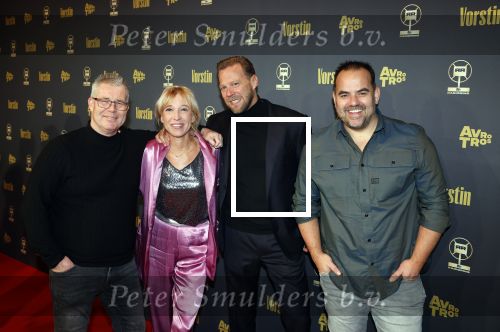 Hilversum 25 januari 2024
Uitreiking Radioring 2024 in de Vorstin . Tim Klijn Rick Romijn Niels v Baarlen en Florentien v d Meulen wonnen met de ochtendshow van Radio 538 de radioring . Tim Klijn won ook nog de prijs voor beste presentator.