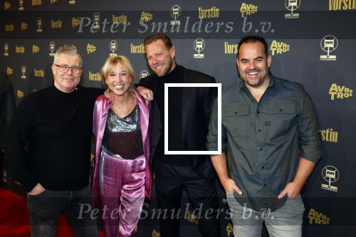 Hilversum 25 januari 2024
Uitreiking Radioring 2024 in de Vorstin . Tim Klijn Rick Romijn Niels v Baarlen en Florentien v d Meulen wonnen met de ochtendshow van Radio 538 de radioring . Tim Klijn won ook nog de prijs voor beste presentator.