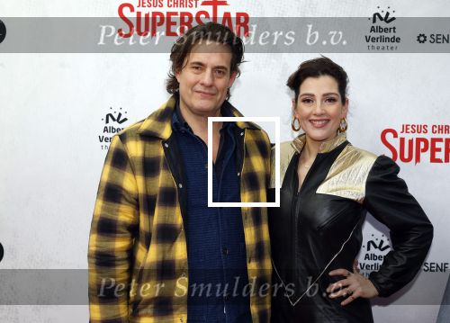 Amsterdam 21 januari 2024
Premiere Jesus Christ Superstar in het DeLaMar theater. Tina de Bruin en partner Vincent Croiset