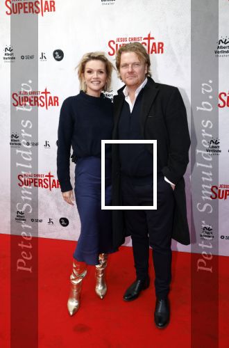 Amsterdam 21 januari 2024
Premiere Jesus Christ Superstar in het DeLaMar theater. Tooske Ragas en Bastiaan Ragas