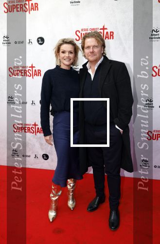 Amsterdam 21 januari 2024
Premiere Jesus Christ Superstar in het DeLaMar theater. Tooske Ragas en Bastiaan Ragas