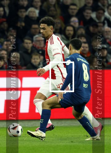 Amsterdam, 3 Februari 2024 AJAX-PSV, eindstand 1-1
Kompetitie Seizoen 2023-2024
Tristan Gooijer