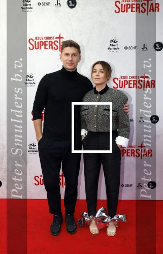Amsterdam 21 januari 2024
Premiere Jesus Christ Superstar in het DeLaMar theater. Victoria Koblenko met haar man Levchenko