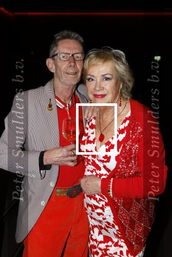 Laren 13 februari 2024
Presentatie nieuwe magazine van Niclole des Bouvrie in het Rosa Spier huis. Viola Holt kwam met haar man peter Holt