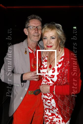 Laren 13 februari 2024
Presentatie nieuwe magazine van Niclole des Bouvrie in het Rosa Spier huis. Viola Holt kwam met haar man peter Holt