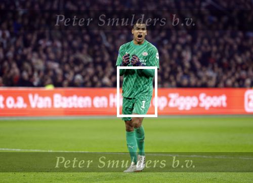 Amsterdam, 3 Februari 2024 AJAX-PSV, eindstand 1-1
Kompetitie Seizoen 2023-2024
Walter Benitez
