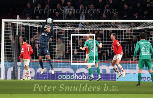 Eindhoven, 27 Januari 2023 
PSV-Almere City, eindstand 2-0
Walter Benitez