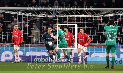Eindhoven, 27 Januari 2023 
PSV-Almere City, eindstand 2-0
Walter Benitez