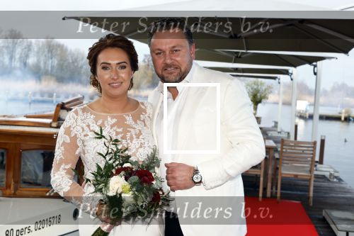 Maarssen 24 februari 2024
Wesly Bronkhorst en Raquel trouwen . Ze kwam met boot aanvaren , Dirk Zeelenberg heeft ze getrouwd.