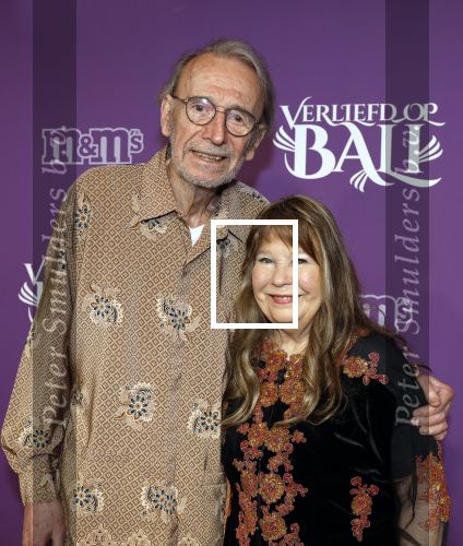 Den Bosch 27 januari 2024
Premiere verliefd op ibiza in de Brabant Hallen. Wieteke v Dort met haar man