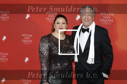 Delft 8 februari 2026
Premiere musical Willem van Oranje . Alexander Pechtold  met zijn vrouw Anna Sophia Posthumus