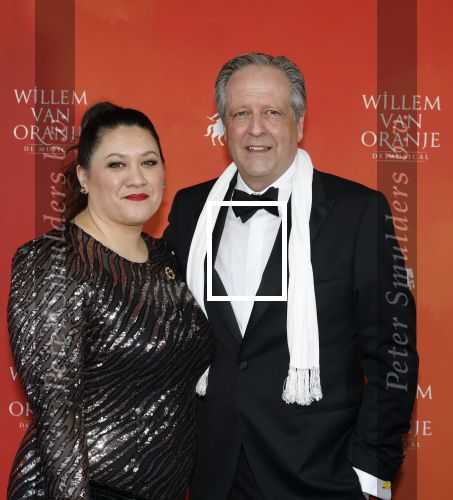 Delft 8 februari 2026
Premiere musical Willem van Oranje . Alexander Pechtold  met zijn vrouw Anna Sophia Posthumus