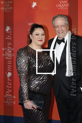 Delft 8 februari 2026
Premiere musical Willem van Oranje . Alexander Pechtold  met zijn vrouw Anna Sophia Posthumus