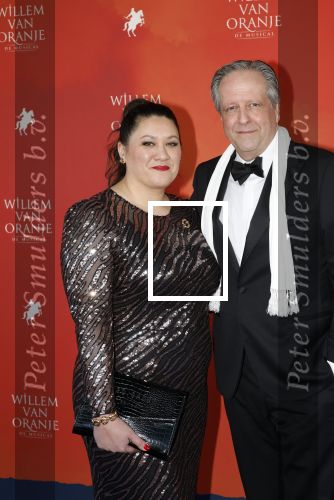Delft 8 februari 2026
Premiere musical Willem van Oranje . Alexander Pechtold  met zijn vrouw Anna Sophia Posthumus