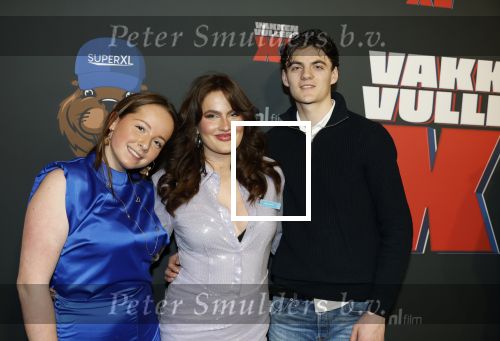 Amsterdam 5 februari 2026
Premiere Vakkenvullers XL in Pathe Noord . Amy Rose de Bruijn kwam met haar broer en schoonzus