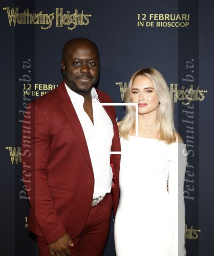 Amsterdam 10 februari 2026
Premiere Wuthering Heights in Tuschinski . Andre Dongelmans kwam met Dinfie Hek