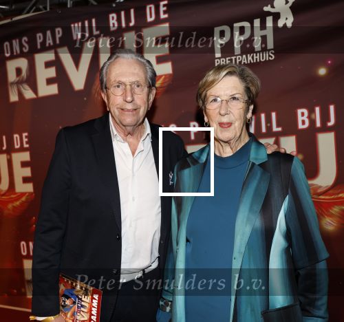 Amsterdam 26 januari 2026
Premiere ons pap wil bij de revue in het deLaMar theater . Annemarie Jorritsma met haar man
