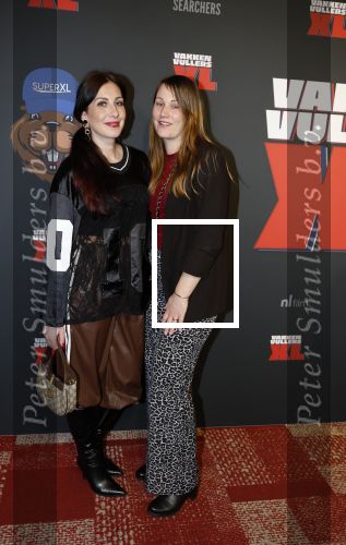 Amsterdam 5 februari 2026
Premiere Vakkenvullers XL in Pathe Noord . 
Antine Algra met een vriendin