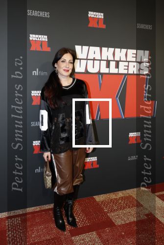 Amsterdam 5 februari 2026
Premiere Vakkenvullers XL in Pathe Noord . 
Antine Algra met een vriendin