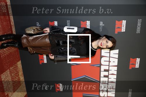 Amsterdam 5 februari 2026
Premiere Vakkenvullers XL in Pathe Noord . 
Antine Algra met een vriendin