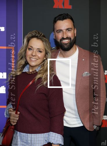 Amsterdam 5 februari 2026
Premiere Vakkenvullers XL in Pathe Noord . Bjorn Remmerswaal en Martine Hauwert
