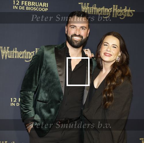 Amsterdam 10 februari 2026
Premiere Wuthering Heights in Tuschinski . Bjorn Remmerswaal en Naomi van Verseveld