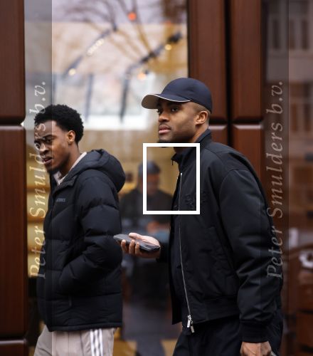 Amsterdam 10 februari 2026
PSV voetballer Boadu en ... op de pc hooftstraat